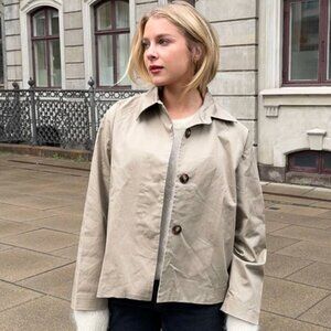 Monica Trench jacket, Design by Si- new with tags